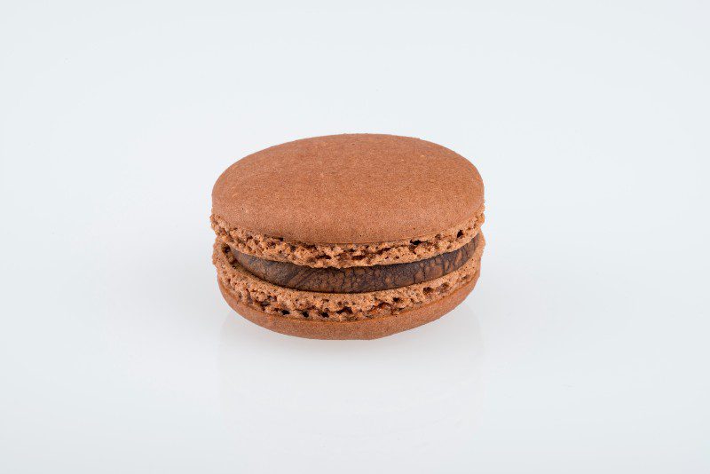 macaron chocolat